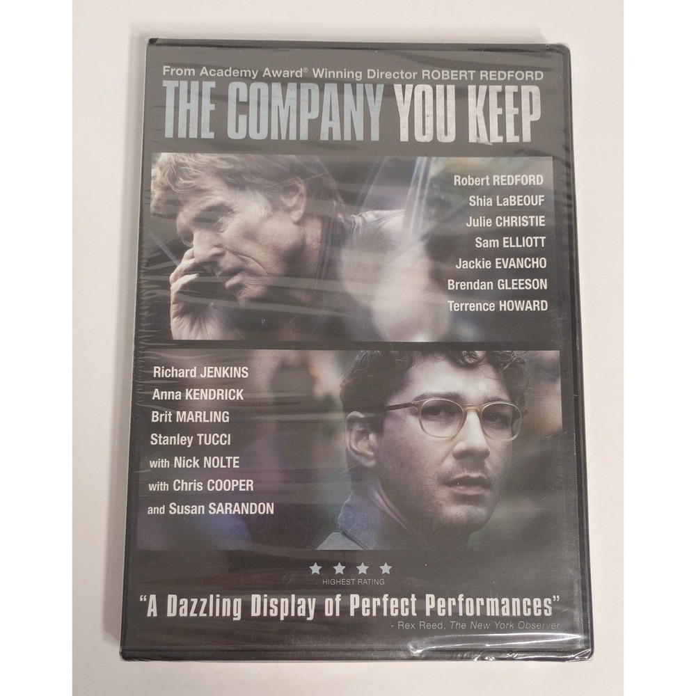 SEALED The Company You Keep (DVD, 2012) Robert Redford & Shia LaBeouf